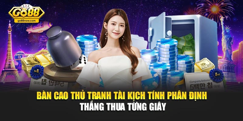 Bàn cao thủ tranh tài kịch tính phân định thắng thua từng giây