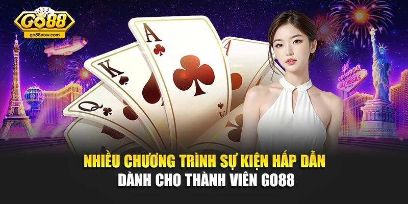 Nhiều chương trình khuyến mãi giá trị hấp dẫn tại Go88