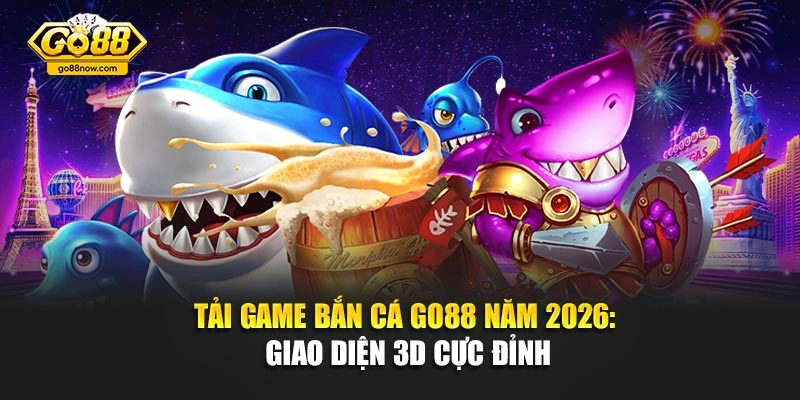 Tải Game Bắn Cá Go88 Năm 2026: Giao Diện 3D Cực Đỉnh